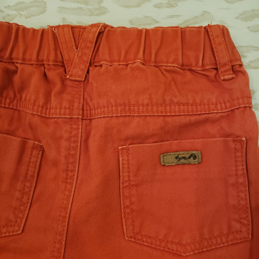 CYRILLUS Orange Chinos 24M - Picture 5 of 7